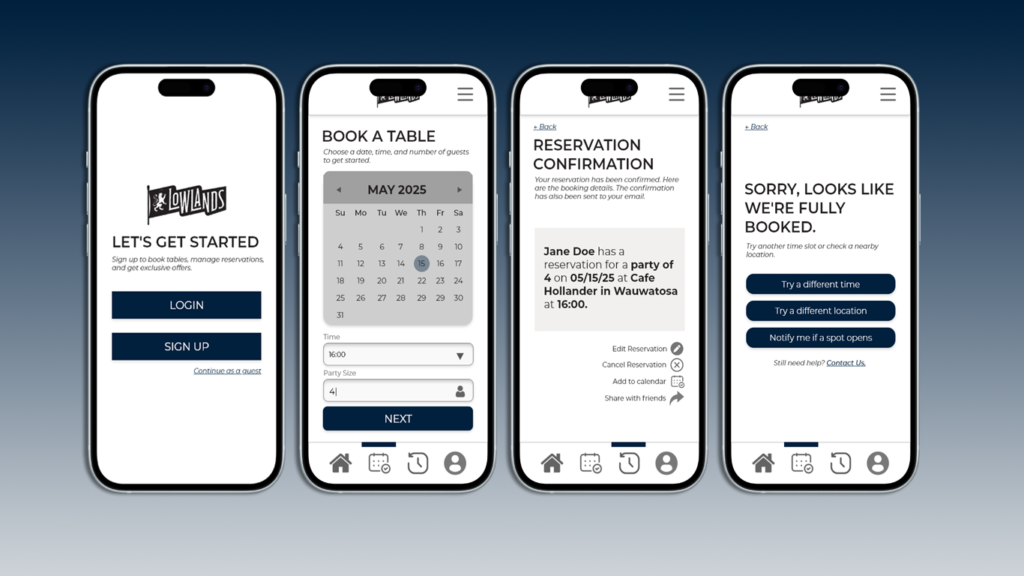 Lowlands App Design
