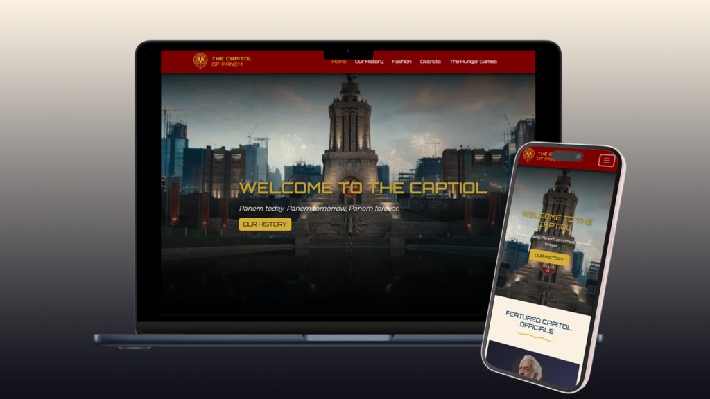 The Capitol Web Design